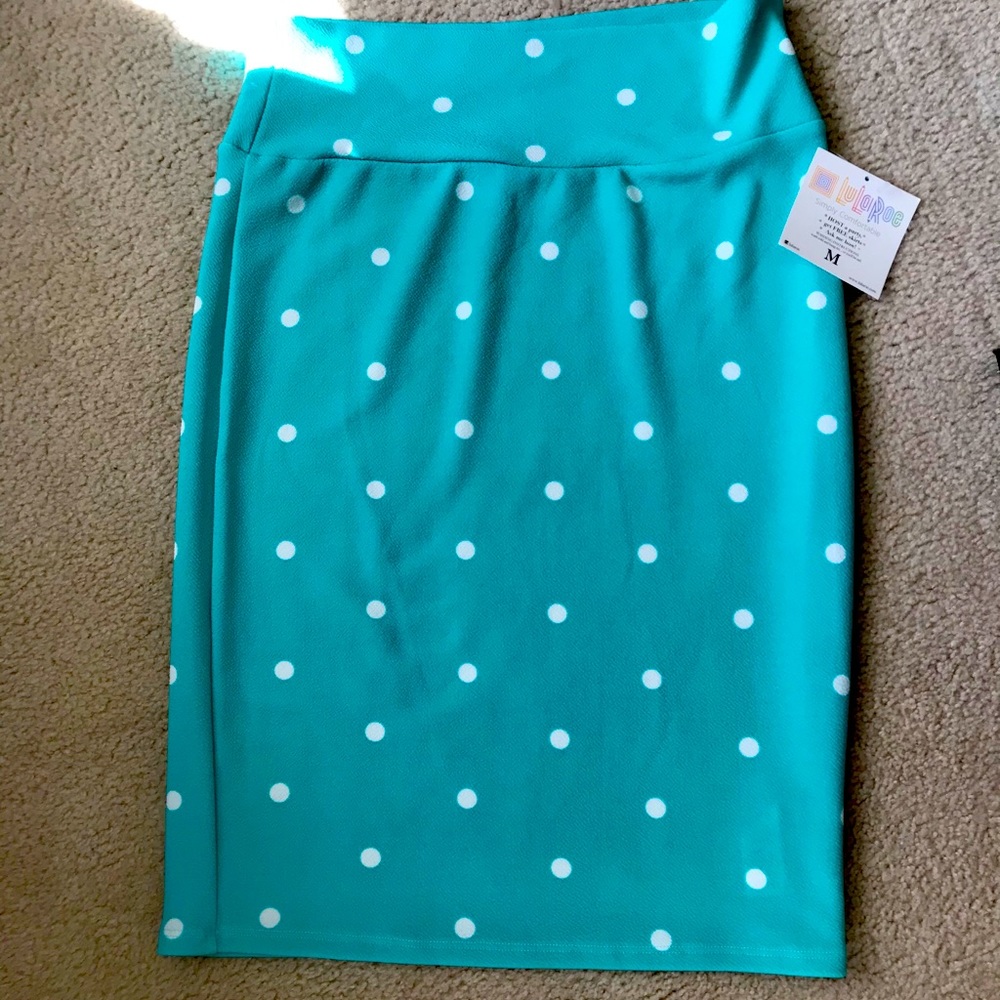 LuLaRoe polka dot Cassie Skirt